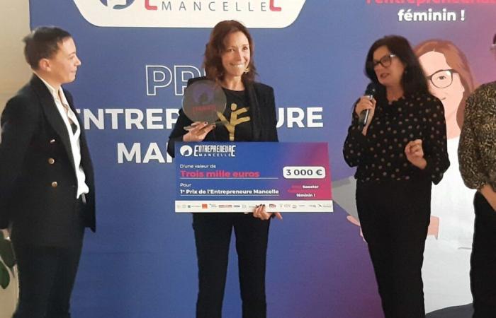 Nadia Jalleb remporte le prix de l’Entrepreneur du Mans avec sa box heART lancée dans la Sarthe