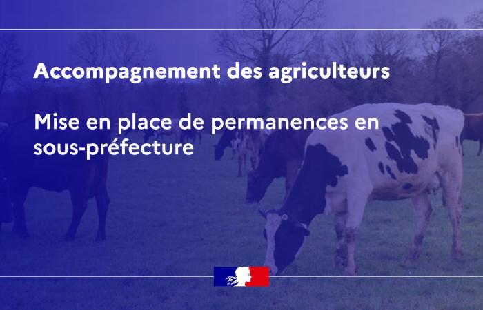 mise en place de bureaux dans les préfectures et sous-préfectures – Agriculteur en difficulté – Vie à la ferme – Agriculture, foresterie et développement rural – Actions de l’État