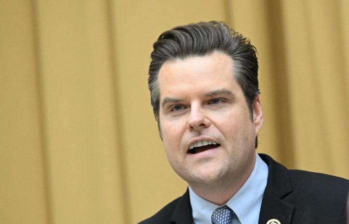 Matt Gaetz se retire du poste de procureur général de Trump