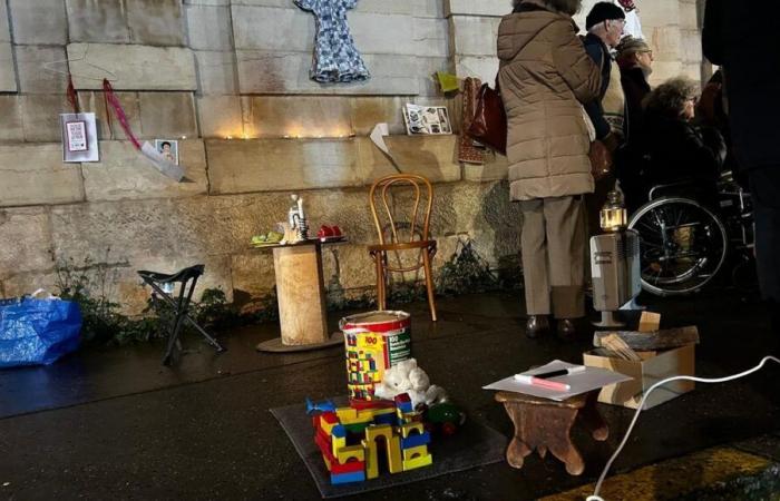 un rassemblement devant la préfecture de la Côte-d’Or contre l’expulsion de deux familles