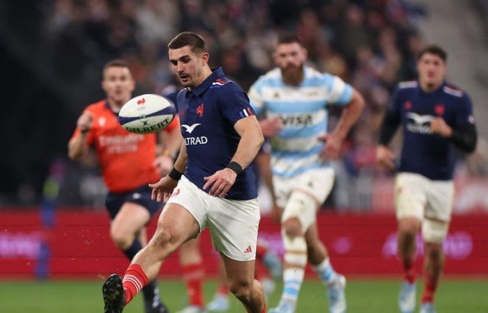 Thomas Ramos, bon pied et bon oeil ! Le joueur du Stade Toulousain a (encore) livré une prestation très aboutie