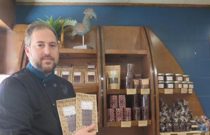 Le chocolatier ravira les fêtes de fin d’année au marché d’Argenton-sur-Creuse