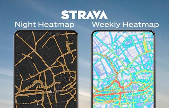 Nocturne et hebdomadaire, Strava enrichit ses cartes de 2 nouvelles couches