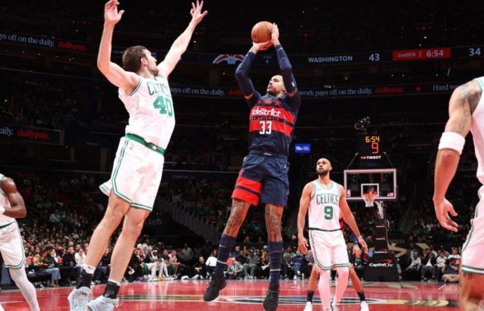 Les Wizards perdent contre les Celtics, 108-96