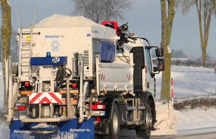 des rues impraticables sous la neige !