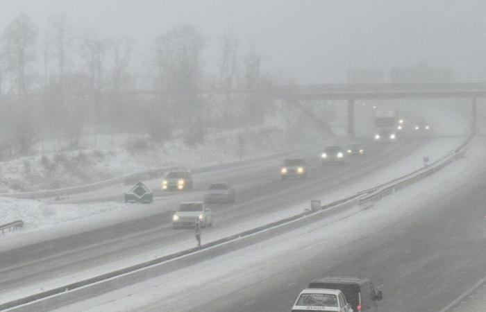 APRR prêt pour la neige, embarquement avec Philippe, au volant d’une saleuse