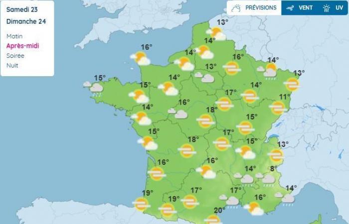 Retour des éclaircies, temps fort doux et vent du sud… jusqu’à 25°C au pied des Pyrénées !