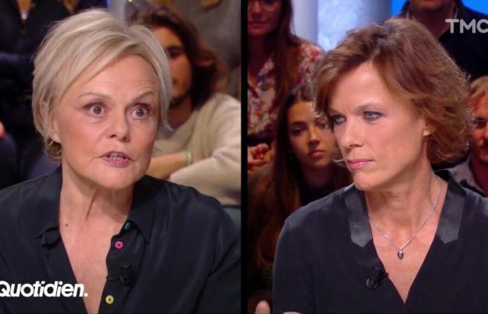 Muriel Robin taquine sa femme en direct après une remarque acide