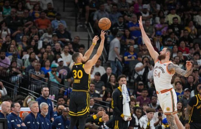 San Antonio Spurs contre Golden State Warriors