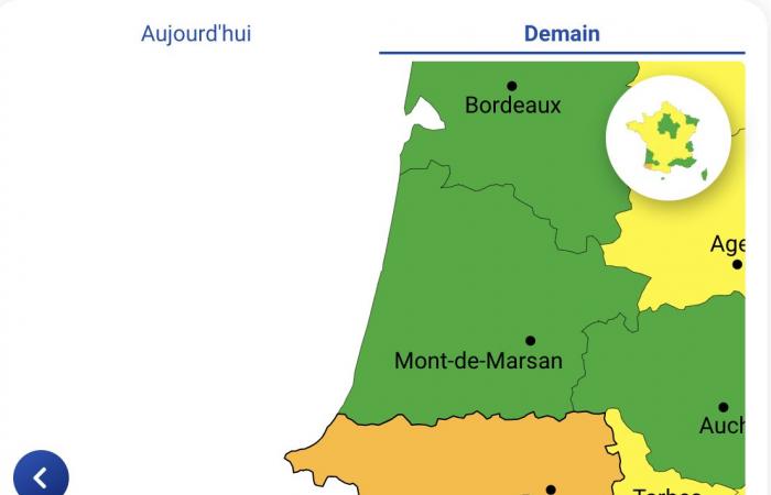 Weather alert for violent winds in the Pyrénées-Atlantiques, Hautes-Pyrénées, Ariège, Haute-Garonne and Tarn-et-Garonne Sunday November 24