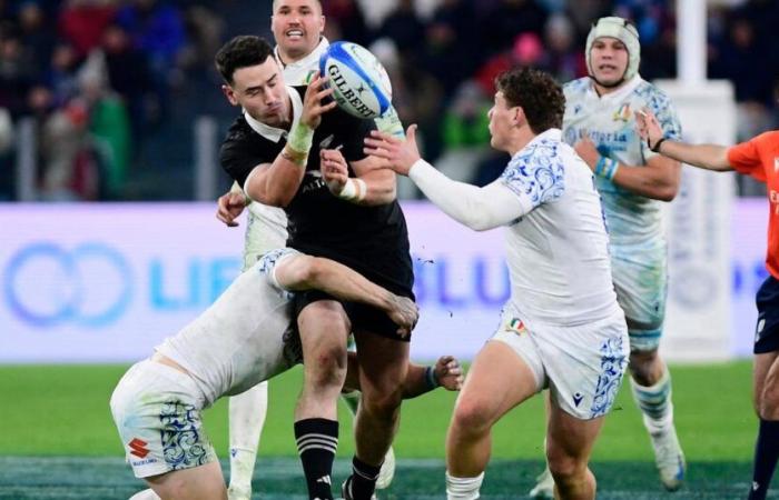 atones, les All Blacks gagnent en Italie