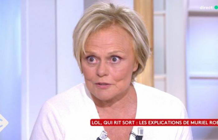 Muriel Robin dément avoir “perdu le contrôle” pendant le tournage de MDR, qui éclate de rire : “Ça me transperce le cœur” (VIDEO)