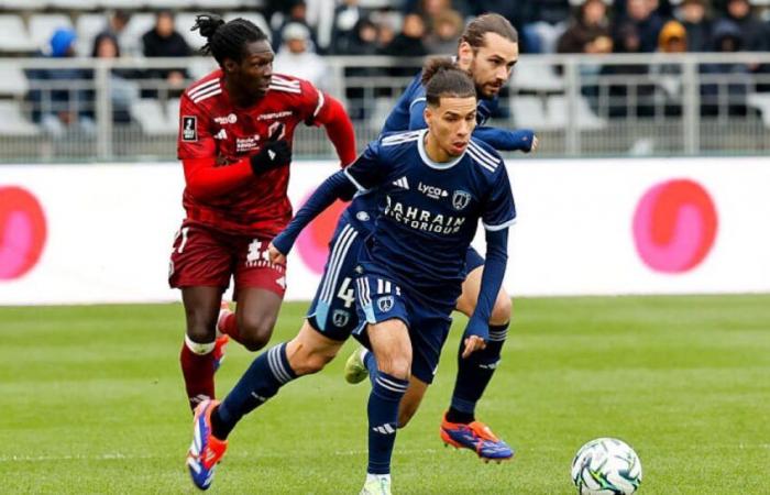 Le Paris FC freiné par Annecy à la pause