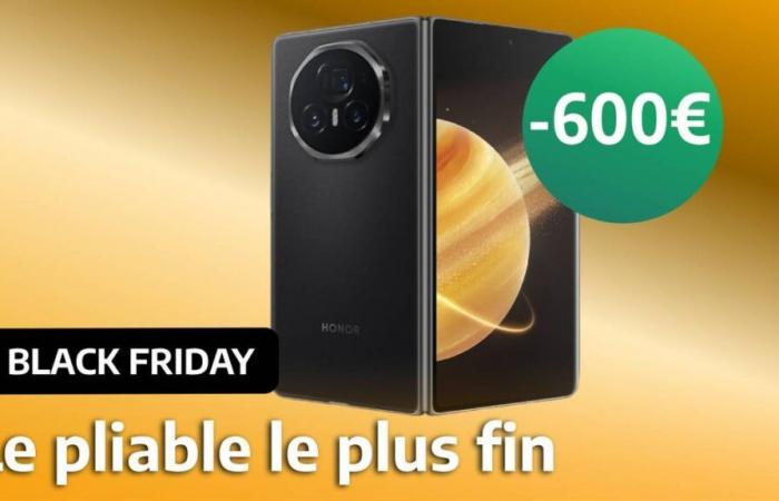 Le Honor Magic V3 est à un prix incroyable lors du Black Friday et nous parlons du smartphone pliable le plus fin !