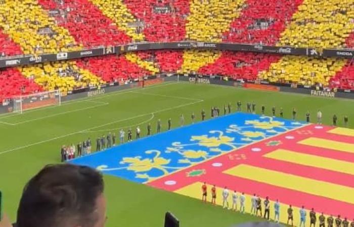 le vibrant hommage rendu aux victimes avant le match Valence-Betis