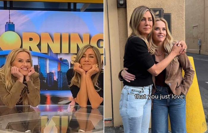 Reese Witherspoon et Jennifer Aniston passent du temps « BFF » dans « The Morning Show »