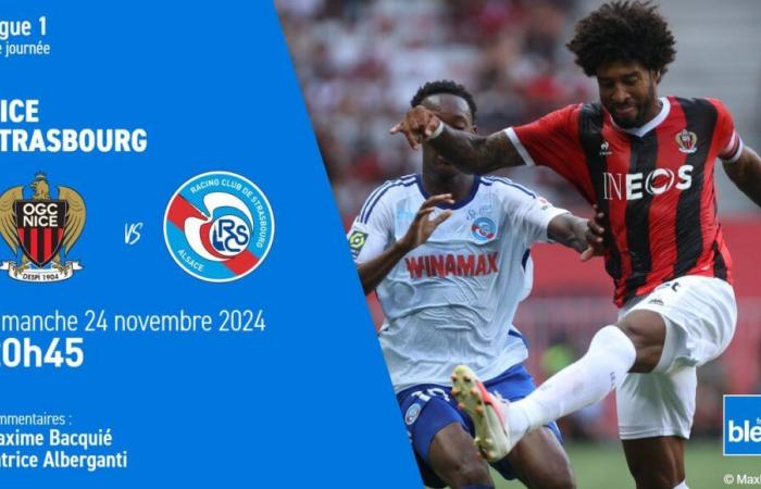 vivez le match OGC Nice – Strasbourg sur France Bleu Azur