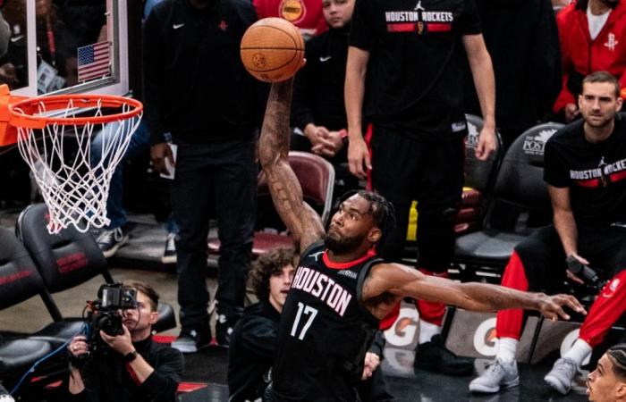 Portland Trail Blazers contre Houston Rockets-Xinhua