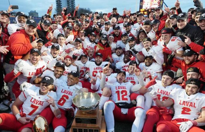 Le Rouge et Or de l’Université Laval remporte sa 12e Coupe Vanier