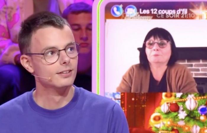 Emilien (Les 12 coups de midi) gêné par les confidences embarrassantes de sa mère sur TF1