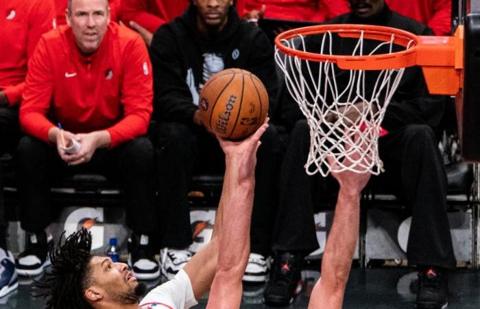 Portland Trail Blazers contre Houston Rockets-Xinhua