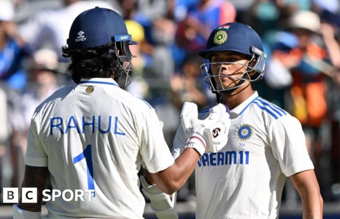 Yashasvi Jaiswal et KL Rahul placent les touristes en position dominante lors du premier test