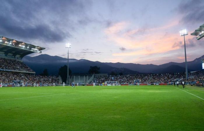 Bastia – Lorient interrompu après un jet de projectile