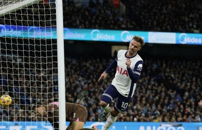 Man City de Guardiola stupéfait après avoir concédé deux buts précoces contre Tottenham