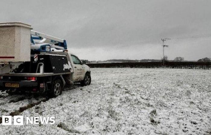 Les maisons de Cumbrie touchées par des coupures de courant lors de la tempête Bert