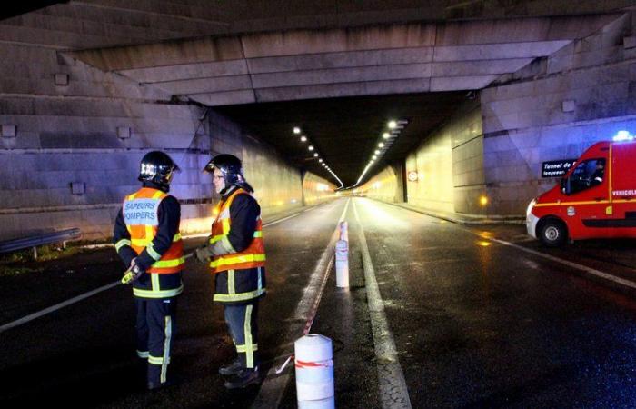 Fumigènes au-dessus de la ville, exercice de gestion de crise… Pourquoi le tunnel de Foix sera fermé lundi soir