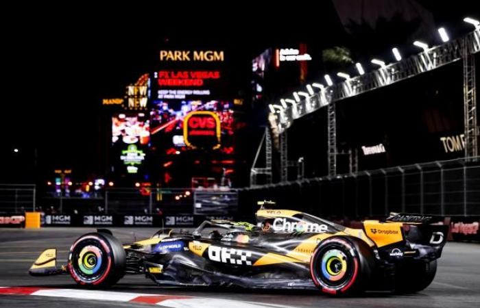 Lando Norris et Max Verstappen, duel de l’ombre au Grand Prix de Las Vegas