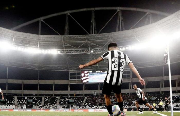 Les supporters de Botafogo sont désespérés après le but de Vitória