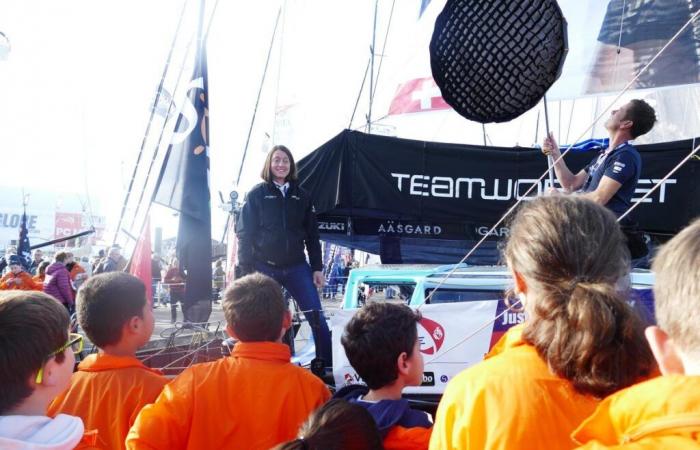 In Boé, the Vendée Globe becomes an educational support