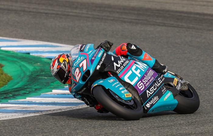 Moto2, Test de Jerez – David Alonso revient sur ses débuts en Moto2