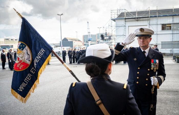 David Bléau, premier commandant de la flottille de réserve maritime Manche et mer du Nord