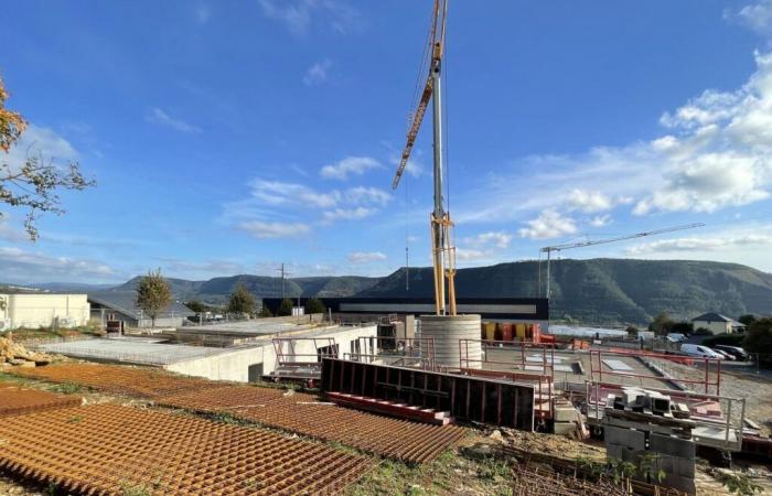 Un nouveau grand bâtiment est en construction sur les hauteurs de Mende, voici ce qu’il abritera