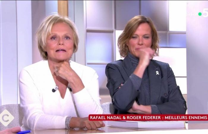 Muriel Robin et Anne Le Nen désarmées par une photo d’elles, embarras en direct