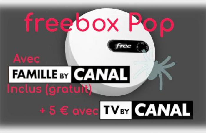 Famille by Canal gratuit sur Freebox Pop pose problème aux abonnés POP avec TV by Canal