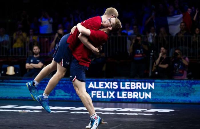 Histoire! Les frères Lebrun remportent la finale du WTT en double et deviennent numéro 1 mondial