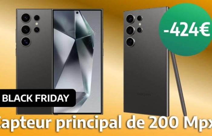 Le Black Friday n’hésite pas à baisser significativement le prix du Samsung Galaxy S24 Ultra, une aubaine rare pour l’un des meilleurs smartphones de l’année !