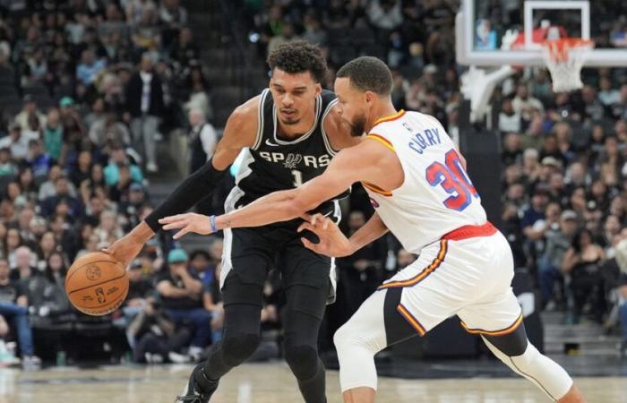 Les Spurs réalisent un retour de 17 points pour battre les Warriors, 104-94