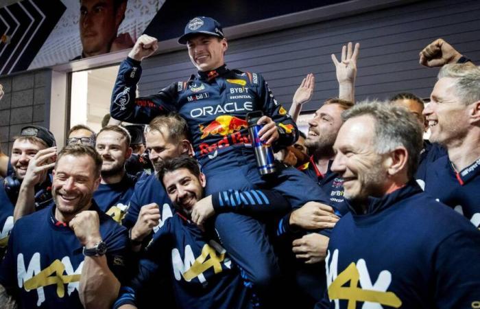 Avec un quatrième titre mondial de F1, Max Verstappen rejoint Sebastian Vettel et Alain Prost