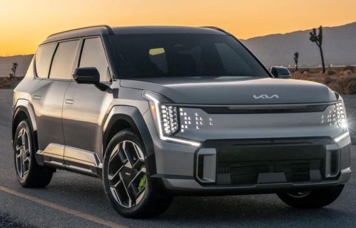 Kia lance l’EV9 GT, un gros SUV qui se veut une voiture de sport