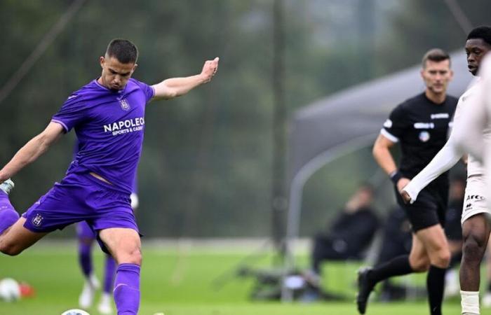 Anderlecht prend l’avantage avec beaucoup de chance