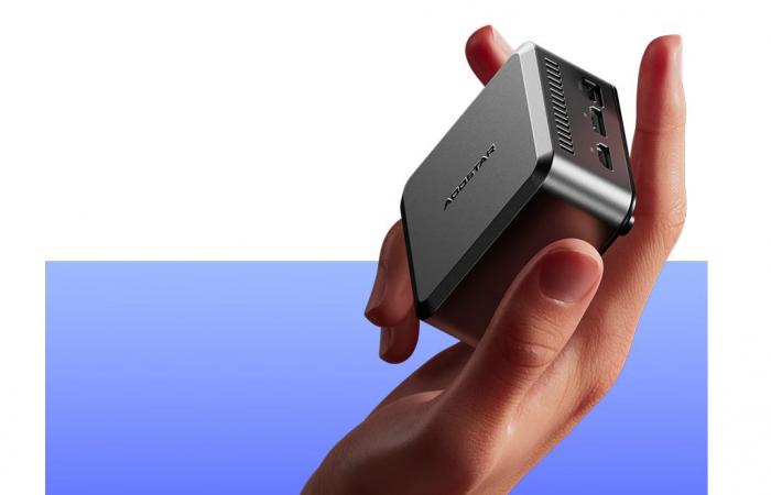 L’Aoostar N1 Pro est un mini PC de poche doté d’un grand nombre de ports