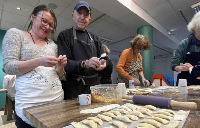 Les Ukrainiens de Poitiers ont préparé d’excellents varenykys