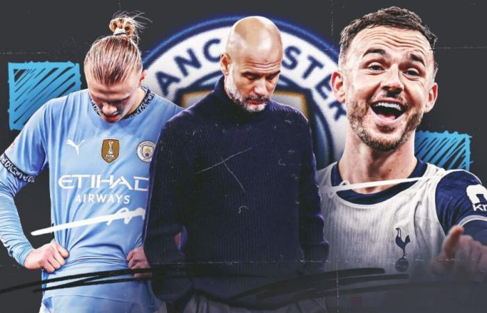 Pep Guardiola… es-tu SÛR de vouloir rester ?! Les échecs de Man City ont embarrassé leur manager avec une performance épouvantable contre Tottenham – régler ce désordre est le plus grand défi auquel il ait jamais été confronté.