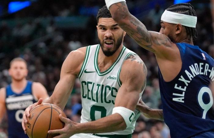 Comment Jayson Tatum a répondu à la légèreté d’Anthony Edwards