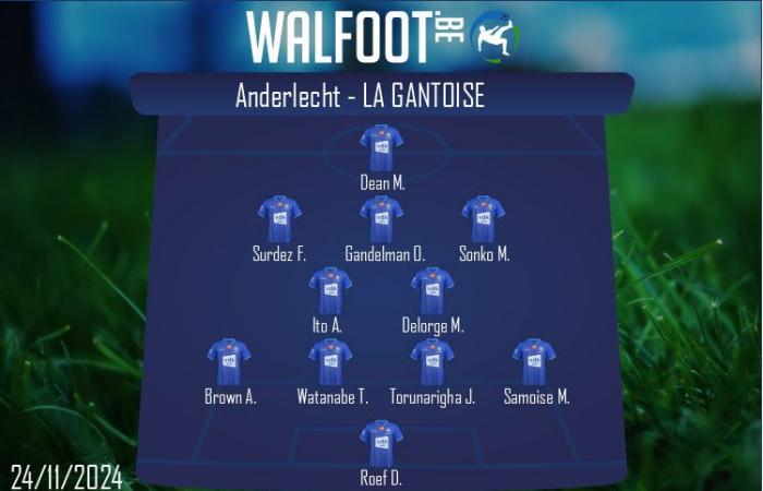 Anderlecht double la mise et se retrouve à 11 contre 10 !