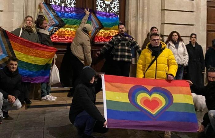 NÎMES Attentat homophobe devant Le Pride ? Manifestation et réaction politique